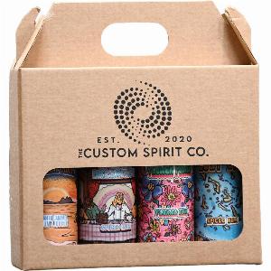 The Custom Spirit Co Signature Pack 4 Premium Signature Spirits Miniatures Gift Set