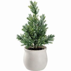 Bäumchen Asura 11x22 cm ØxH grünweiß