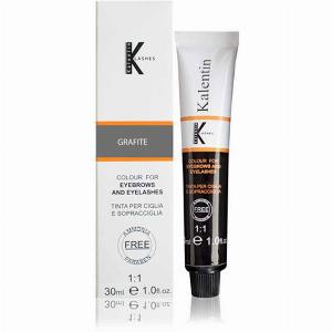 Kalentin Lashes Tinta per Ciglia e Sopracciglia  Graphite 30 ml