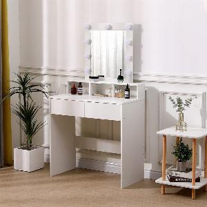 Get 36 Discount on 145cm High Makeup Dressing Table with Illuminated Mirror