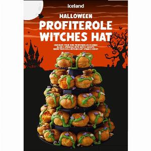 Iceland Halloween Profiterole Witches Hat 625g
