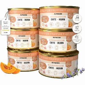 Ente Huhn Nassfutter für Katze 6 x 200g