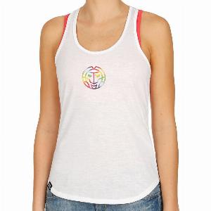 BIDI BADU Sanura Basic Débardeur Tank Top Femmes  Blanc  Multicouleur