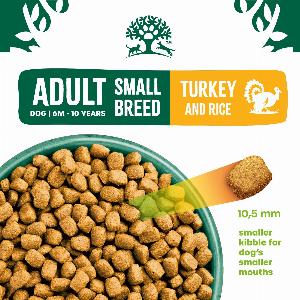 Adult Turkey  Rice Small Breed Dry Dog Food  75kg