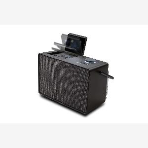 Pure Evoke Play vielseitiges Musiksystem in Kaffeeschwarz