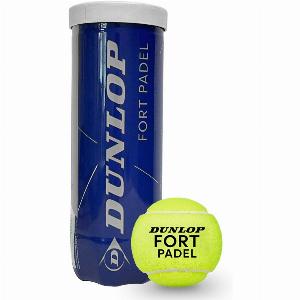 Dunlop Fort Padel Balls  Tube Of 3
