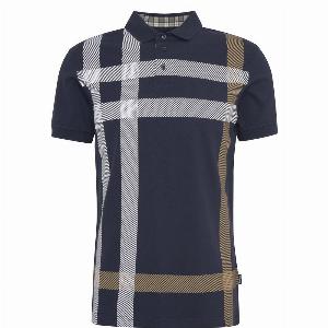 Barbour Blaine Polo Shirt NavyPine