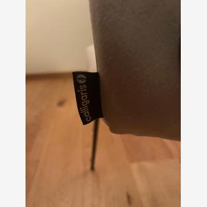 Paire de chaises rembourrées Love beige Calligaris