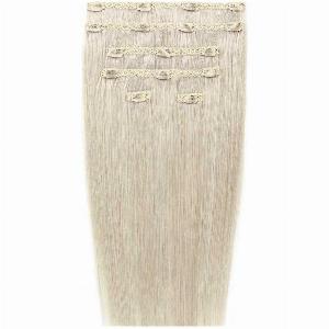 Get 15 Off on 22 Pure Platinum Double Hair ClipIn Extensions