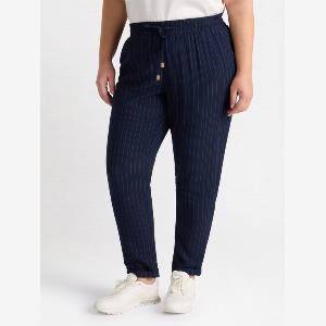 Fiorella Rubino  Joggers gessati blu per donna taglia 47 ora a 3950