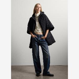 30 Rabatt auf die schwarze HuskyJacke im Regular Fit von Stefanel