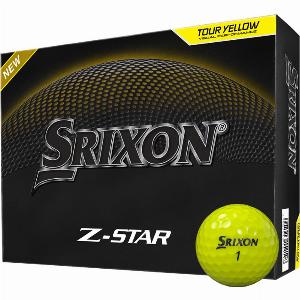 Srixon Z Star Golf Balls Yellow