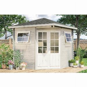 Économisez 23 sur labri de jardin en forme de pentagone SunnyB