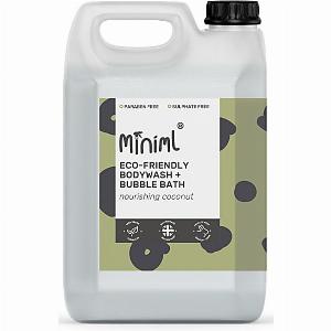 Miniml Gel Douche  Bain Moussant Noix de Coco Nourrissante Recharg