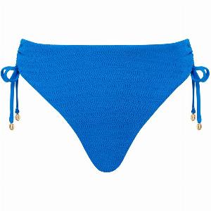 Bluebella Bas de Bikini Taille Haute Shala Bleu  Taille S