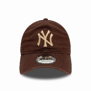 Get 11 Off New Era Dark Brown 9TWENTY Adjustable Cap NY Yankees