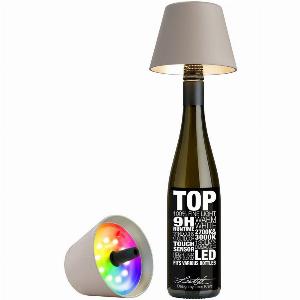 LEDLeuchte 11 cm 13 W Top 20 sand mit RGBFarbwechsel