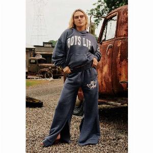 Boys Lie In Too Deep MM Trousers Navy Size S reduced from 12499 to 10499