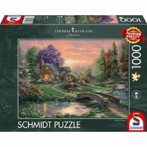 Schmidt Spiele Thomas Kinkade  Sweetheart Retreat 1000 Teile Puzzle SchmidtSpiele59937