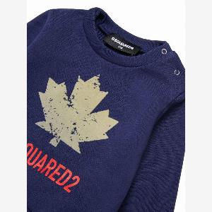 Felpa con Stampa Logo