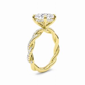 Get 29 Off ChiraTan LabCreated Diamond Engagement Ring in 14K Gold