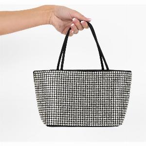 Silver diamante handbag reduced from 70 to 25  Save 64