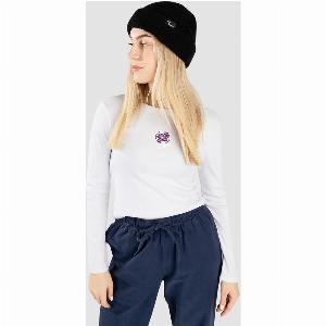 Santa Cruz Partial Dot Emb TShirt manches longues blanc