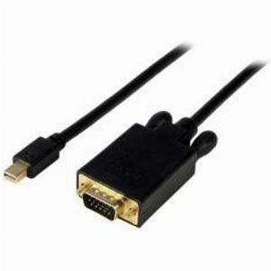 StarTechcom Cavo convertitore adattatore Mini DisplayPort a VGA da 18 m  mDP a VGA 1920x1200  Nero