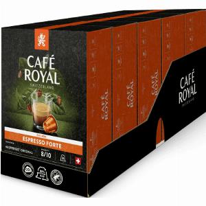 Café Royal Espresso Forte 5x36  Intensité et saveurs en tasse