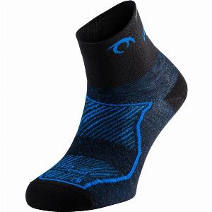 Socks Lurbel Race Three Blue Black Size XL