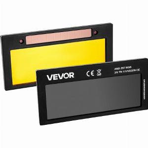 VEVOR Auto Darkening Welding Lens 425 x 2 Shade 9 True Color Welding Lens with Dual Arc Sensors  Gold Coating Compatible with Most Welding Helmets for TIG MIG MMA ARC Applications