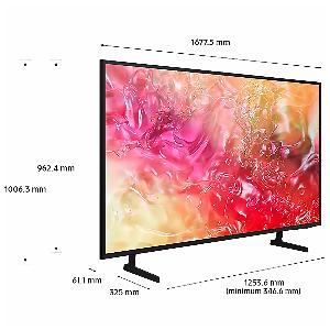 Samsung ue75du7100 75 4k hdr uhd smart led tv hdr10 q symphony