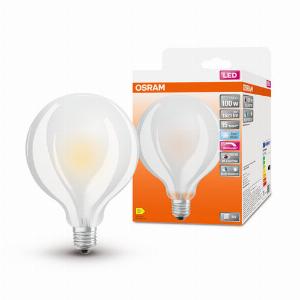 Lampada led osram filamento dimmerabile led superstar cl globe95 gl fr 100 dim 11w940 e27 cri90 box
