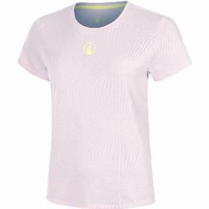 Quiet Please Mind Spin Tshirt Femmes  Lilas  Jaune