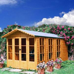 7 x 13 Shire Westminster Summer House 21m x 42m