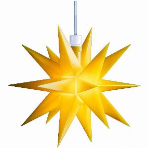 4 Rabatt auf gelben Mini LEDStern Decotrend Sterntaler 12 cm für drinnen