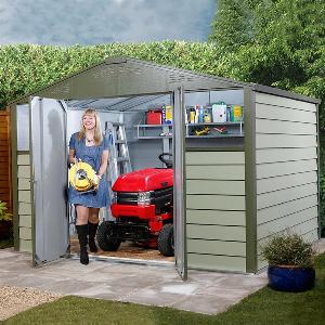 Enjoy 10 Discount on the 10 x 8 Trimetals Titan 108 Metal Shed