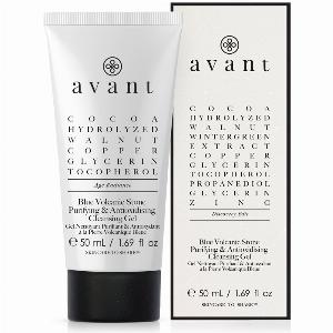 Blue Volcanic Stone Purifying  Antioxidising Cleansing Gel  Packaging Travel Pack  50ml