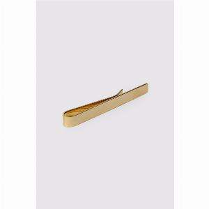 Limehaus Gold Polished Tie Slide Gold
