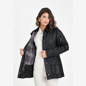 BARBOUR Giubbotto Beadnell nero da donna