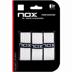 Pacco da 3 Overgrip Nox Perforati Bianchi ora a 499  20