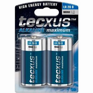 Tecxus Alkaline Maximum DLR20 Batteries 2 pcs
