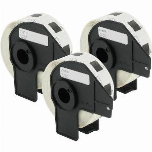 Bubprint 3x Etiketten kompatibel für Brother DK11221 1221 23mm x 23mm