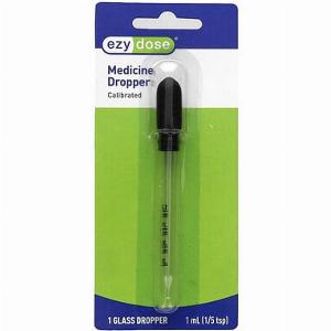 Ezy Dose Medicine Glass Pipette Pipette aus Medizinglas 1 Stück