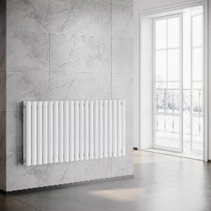 SONNI Wandheizkörper mit Mittelanschluss 600x1180mm Weiß jetzt 26999
