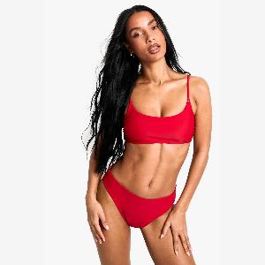 Womens Swimwear Essentials High Waist Brief