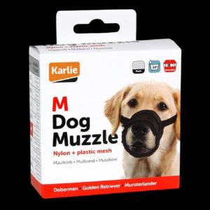 Get 70 Discount on Karlie Black Muzzle  Size M