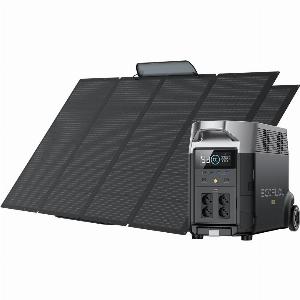 9 Rabatt auf EcoFlow DELTA Pro Solargenerator mit 2 tragbaren 400W Solarpanels