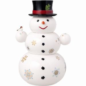Schneemann Dose von 31 cm Weihnachtsdekoration jetzt für 7493  25  Rabatt erhältlich