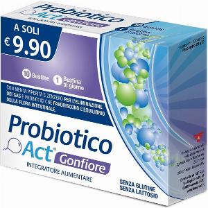 Probiotico act gonfiore 10bust